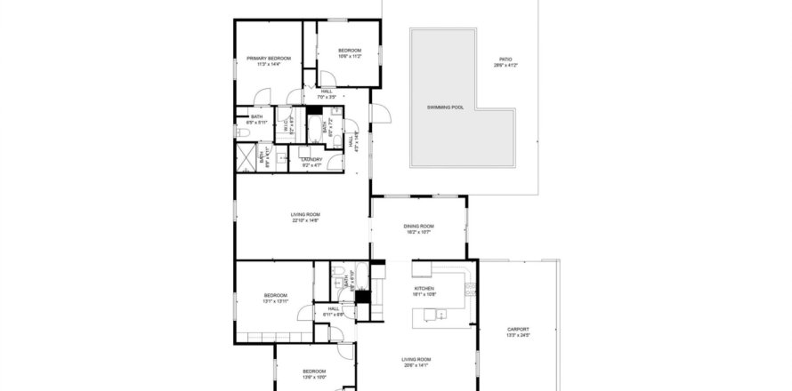 Casa en West Palm Beach, Florida 4 dormitorios, 207.92 m2 № 1098697