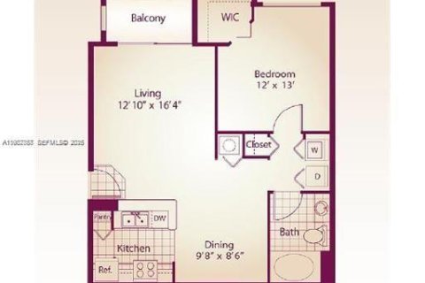 Copropriété à louer à Pembroke Pines, Floride: 1 chambre, 68.93 m2 № 2048027 - photo 10