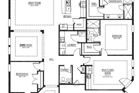 Купить виллу или дом в Окои, Флорида 9 комнат, 258.92м2, № 1725687 - фото 1