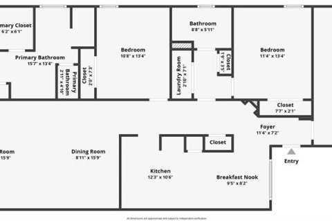Купить виллу или дом в Ормонд-Бич, Флорида 3 комнаты, 157.47м2, № 1746605 - фото 5