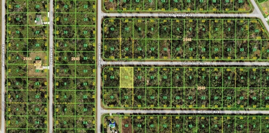 Land in Port Charlotte, Florida № 2235224