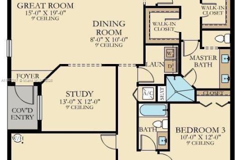 Снять в аренду виллу или дом в Порт-Сент-Луси, Флорида 3 спальни, 172.43м2, № 1942003 - фото 27