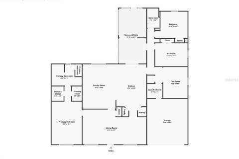House in North Port, Florida 3 bedrooms, 209.59 sq.m. № 2220450 - photo 20