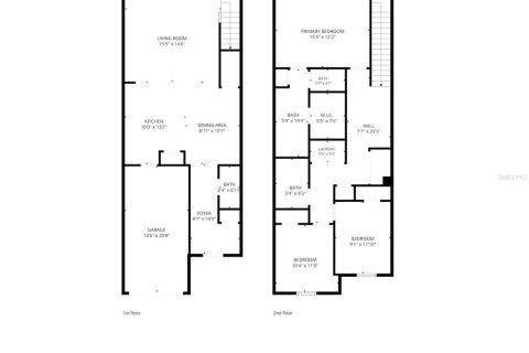 Townhouse in Port Orange, Florida 3 bedrooms, 150.87 sq.m. № 2396891 - photo 10