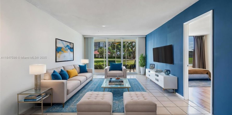 Condominio en Lighthouse Point, Florida, 1 dormitorio № 1847695