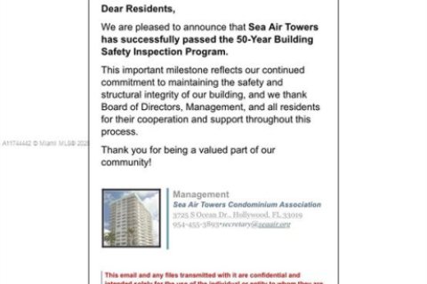 Купить кондоминиум в Холливуд, Флорида 2 спальни, 111.2м2, № 1980125 - фото 2