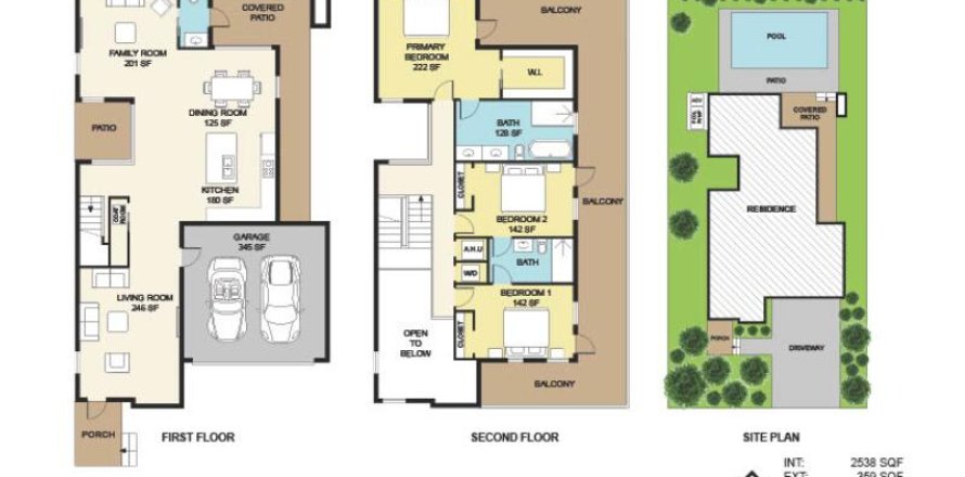 House in Lake Worth, Florida 3 bedrooms, 235.79 sq.m. № 890338