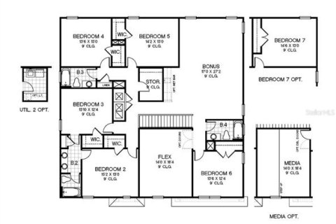 House in Windermere, Florida 6 bedrooms, 424.01 sq.m. № 2227571 - photo 3