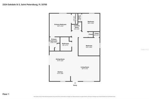 House in Saint Petersburg, Florida 3 bedrooms, 111.48 sq.m. № 2345332 - photo 21