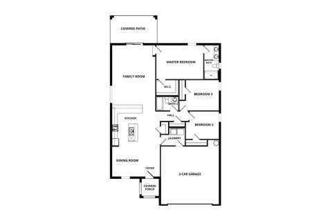Townhouse floor plan «158SQM SAN MARINO», 3 bedrooms in CELEBRATION POINTE