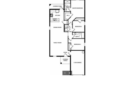 House floor plan «House», 3 bedrooms in Trilby Crossing