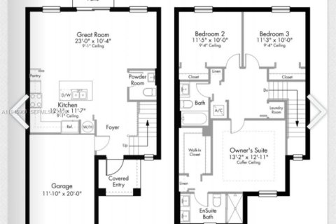 Adosado en venta en Coral Springs, Florida, 3 dormitorios, 124.86 m2 № 2002646 - foto 17