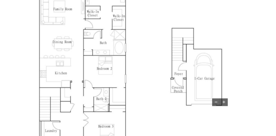 Townhouse in ChampionsGate - Luxury Resort Condominiums in Davenport, Florida 3 rooms, 188 sq.m. № 330502