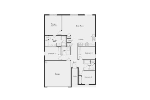 House floor plan «House», 3 bedrooms in Sawgrass Lakes II