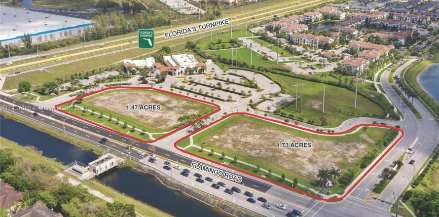 Коммерческая недвижимость в Мирамар, Флорида № 1984992