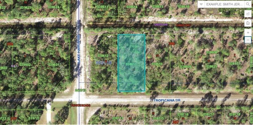 Land in Indian lake estates, Florida № 2162275