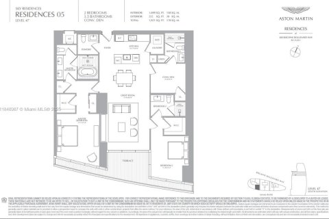 Condo in Miami, Florida, 2 bedrooms  № 1888874 - photo 19