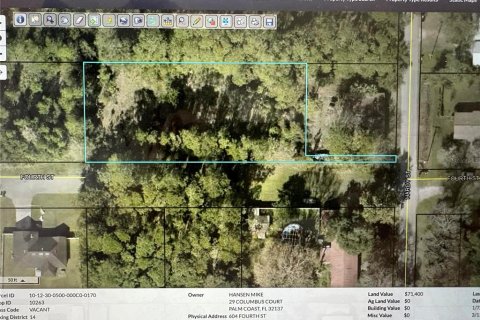 Terreno en venta en Bunnell, Florida № 1851268 - foto 1