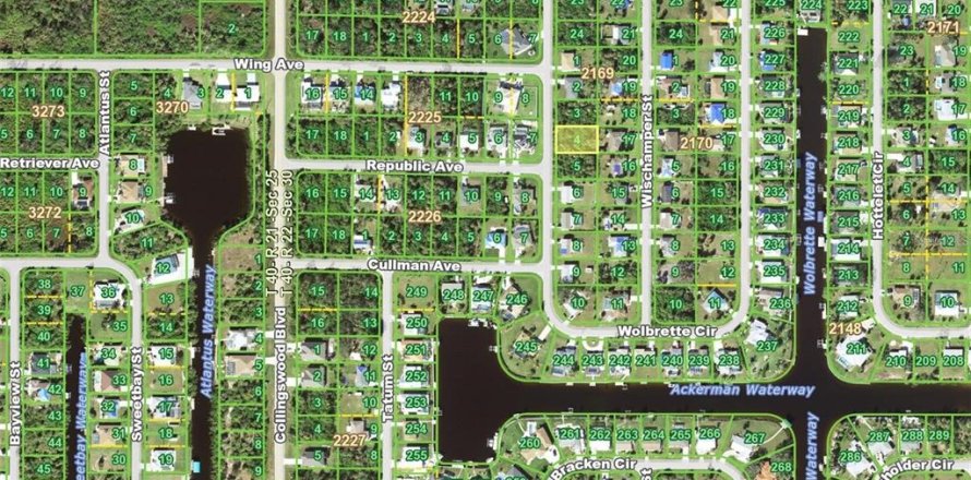 Terrain à Port Charlotte, Floride № 2228712