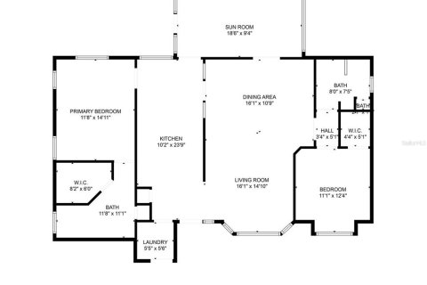 House in Leesburg, Florida 2 bedrooms, 138.98 sq.m. № 1838803 - photo 3