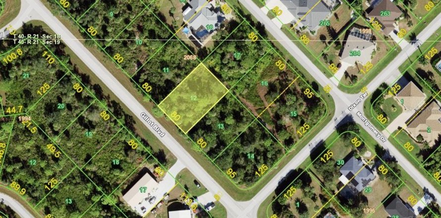 Land in Port Charlotte, Florida № 2374013