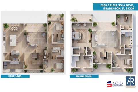 Villa ou maison à vendre à Bradenton, Floride: 4 chambres, 399.48 m2 № 2419753 - photo 4
