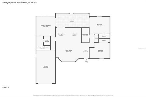 Casa en venta en North Port, Florida, 3 dormitorios, 121.52 m2 № 2240001 - foto 22