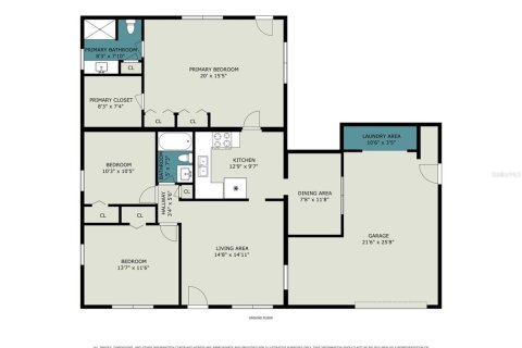 Casa en venta en Sanford, Florida, 3 dormitorios, 128.21 m2 № 2437942 - foto 2
