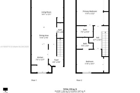 Touwnhouse à vendre à Weston, Floride: 2 chambres, 107.58 m2 № 1965384 - photo 7