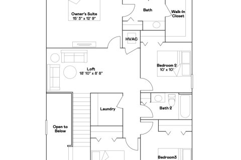 House in Davenport, Florida 4 bedrooms, 174.1 sq.m. № 1871162 - photo 2