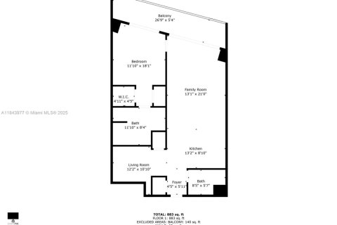 Copropriété à vendre à Miami, Floride: 1 chambre, 81.75 m2 № 1839180 - photo 28