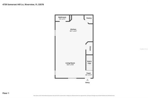 Touwnhouse à louer à Riverview, Floride: 2 chambres, 118.91 m2 № 2316580 - photo 22