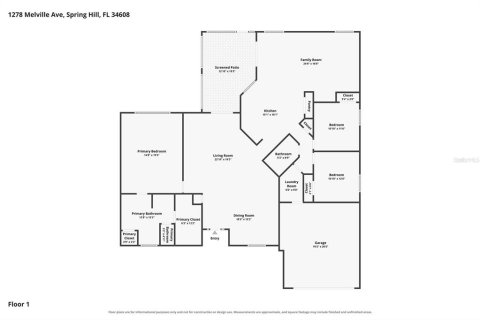 Villa ou maison à vendre à Spring Hill, Floride: 3 chambres, 217.95 m2 № 2345341 - photo 21
