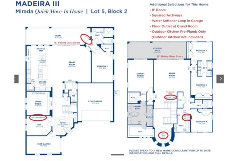 House floor plan «House», 5 bedrooms in Mirada By Metroplaces 