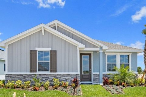 House in Persimmon Park - Cottage Series in Wesley Chapel, Florida 3 rooms, 186 sq.m. № 364497 - photo 1