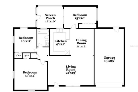 House in Holiday, Florida 2 bedrooms, 104.79 sq.m. № 1905947 - photo 16