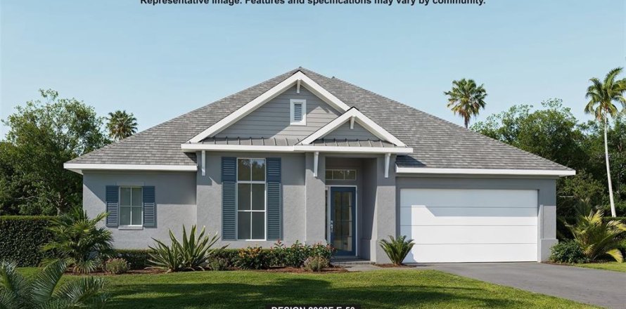 House in BERRY BAY in Wimauma, Florida 4 bedrooms, 275.73 sq.m. № 2095072