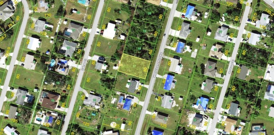 Terrain à Port Charlotte, Floride № 2235247