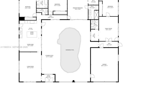 House in Hollywood, Florida 4 bedrooms, 255.39 sq.m. № 2080742 - photo 3