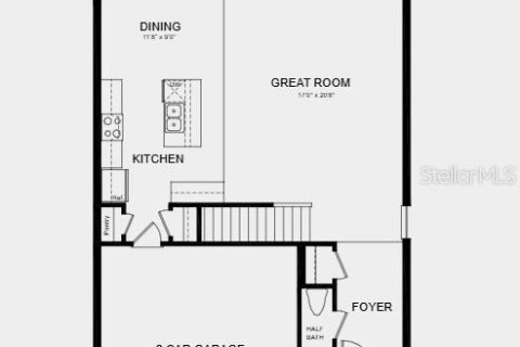 House in Lake Hamilton, Florida 4 bedrooms, 210.98 sq.m. № 1828010 - photo 2
