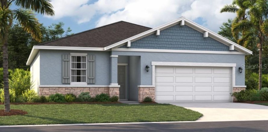 House in Eagle Lake, Florida 3 bedrooms, 147.62 sq.m. № 1849436