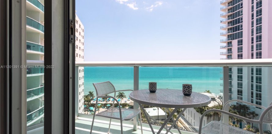 Condo à Hollywood, Floride, 1 chambre  № 1947094