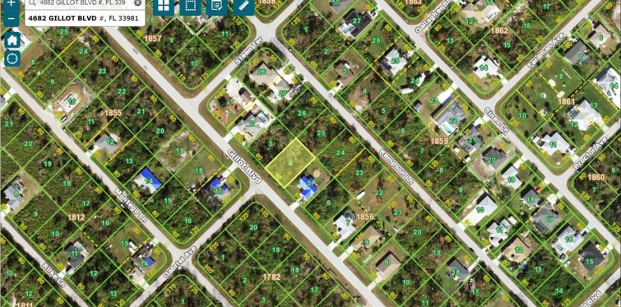 Land in Port Charlotte, Florida № 2161894