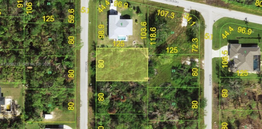 Land in Port Charlotte, Florida № 2158534