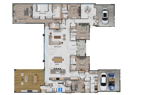 House in Palm Beach Gardens, Florida 6 bedrooms, 455.78 sq.m. № 70352 - photo 1