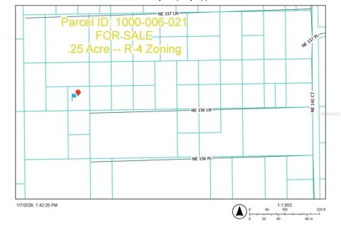 Land in Fort MC Coy, Florida № 2165227