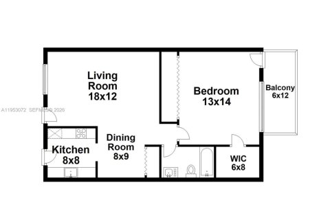 Copropriété à vendre à North Miami, Floride: 1 chambre, 67.35 m2 № 2009058 - photo 2