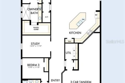 Villa ou maison à vendre à Plant City, Floride: 3 chambres, 208.29 m2 № 2299260 - photo 4