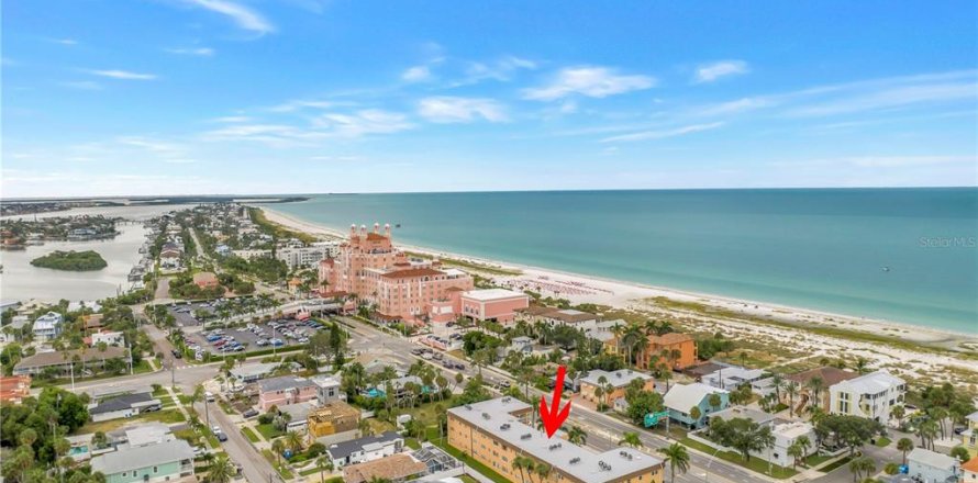 Condo à Saint Pete Beach, Floride, 1 chambre  № 2418665