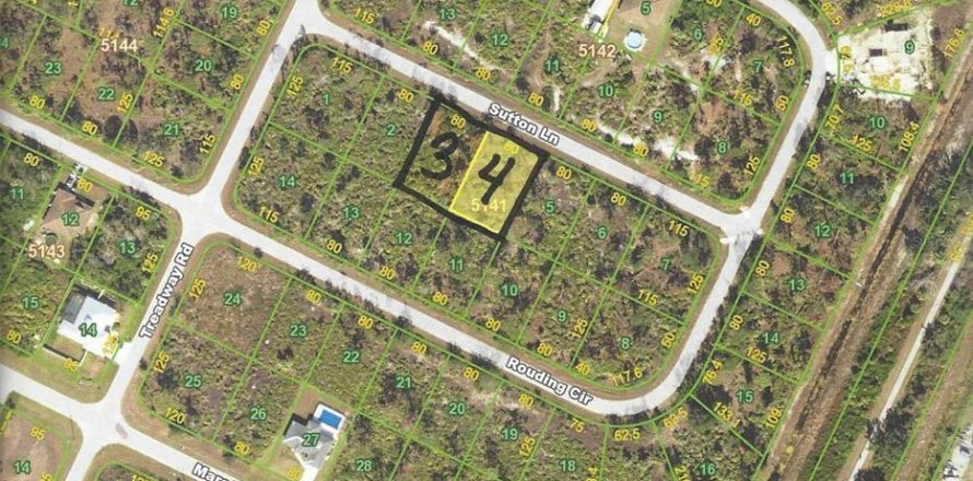 Land in Port Charlotte, Florida № 2158719